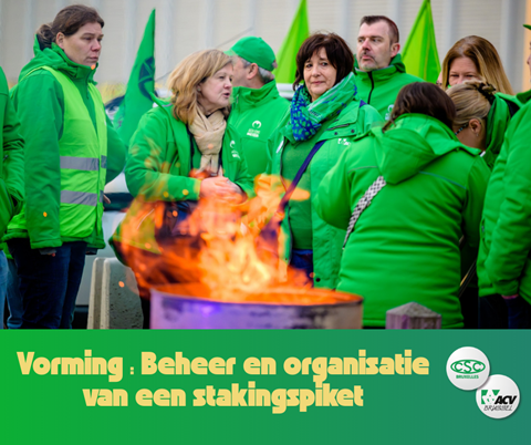 Beheer en organisatie van een stakingspiket NL