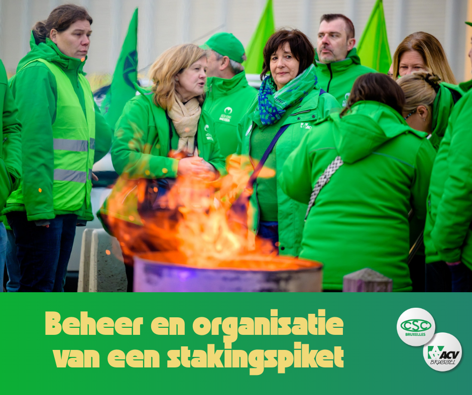 Beheer en organisatie van een stakingspiket NL
