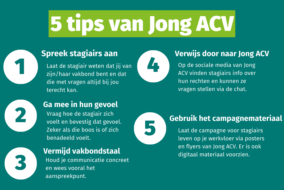 Stagiairs op je werkvloer Stagiairs op je werkvloer