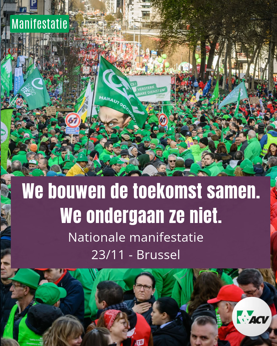 Alternatieven actie 9 oktober