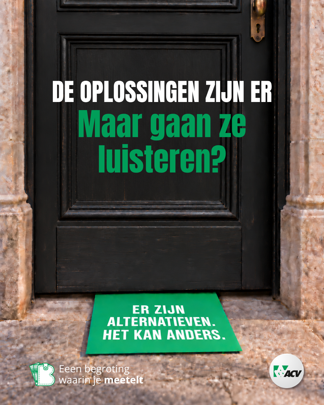 Alternatieven actie 9 oktober