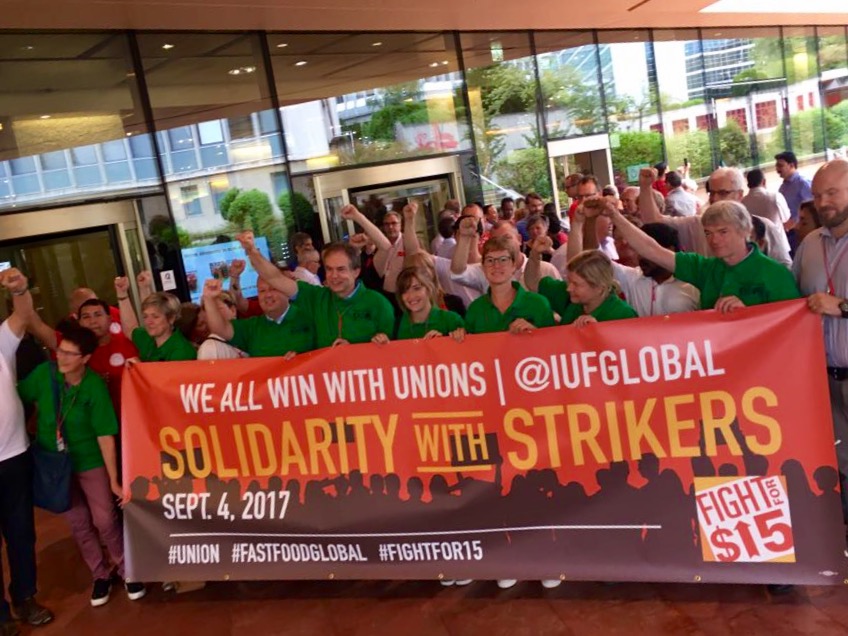 CongresIUF-delegatieACVVoedingenDiensten