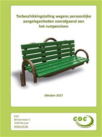 Cover terbeschikkingstelling rustpensioen Cover terbeschikkingstelling rustpensioen
