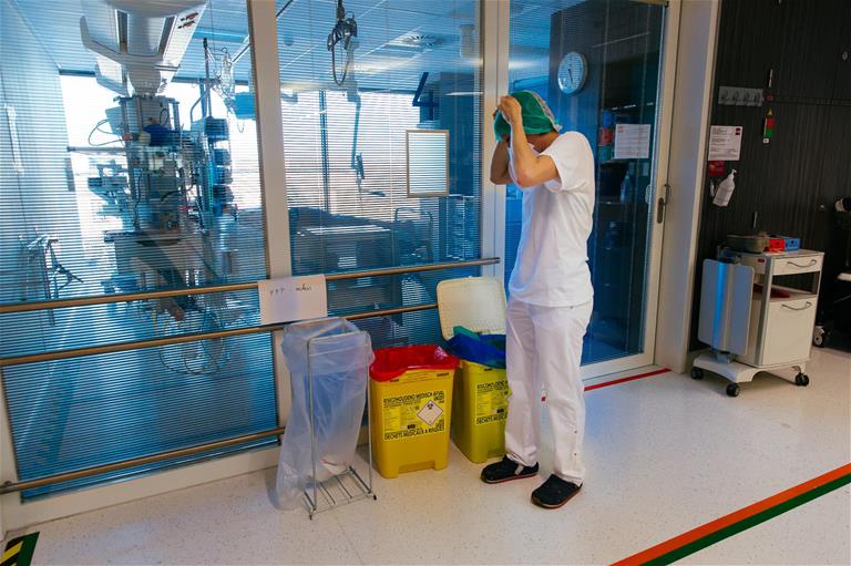 corona covid afdeling