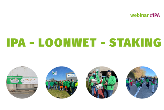 Het IPA - de loonwet - de staking
