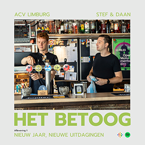 Podcast widget vierkant S02E01 Podcast Het Betoog met Daan & Stef
