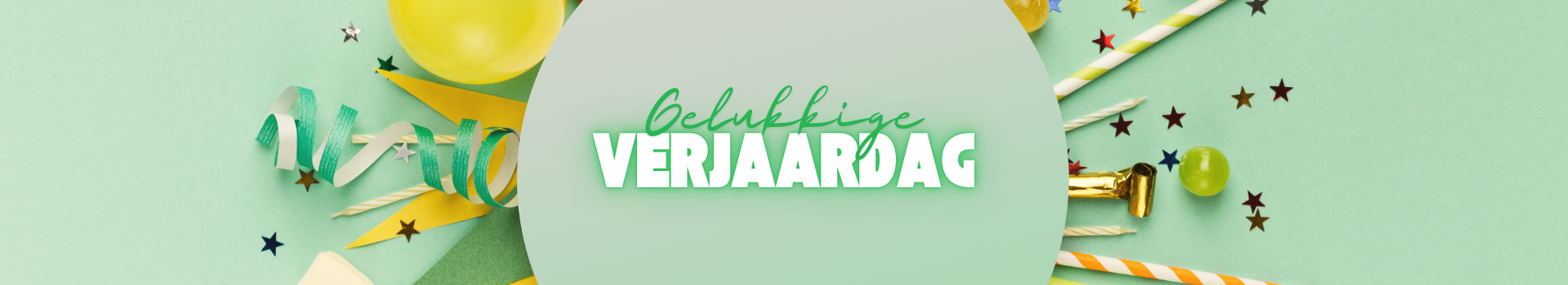 Gelukkige verjaardag!