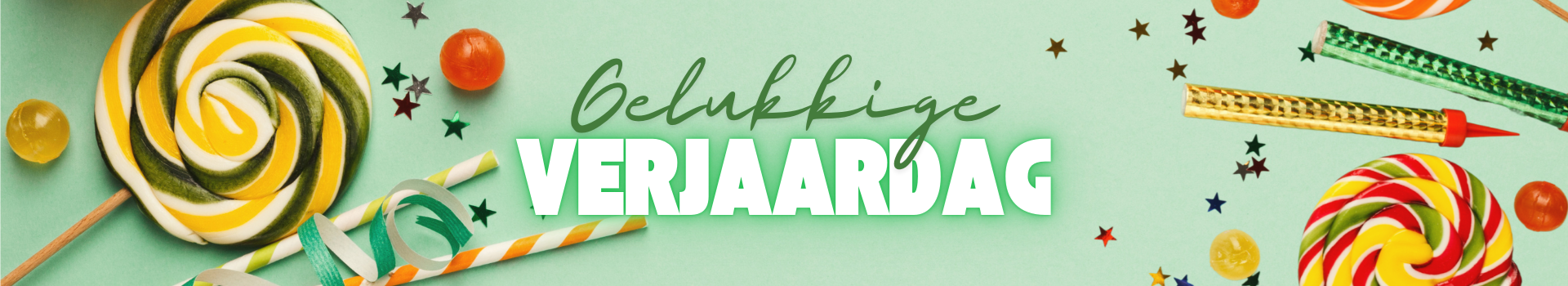 Gelukkige verjaardag!