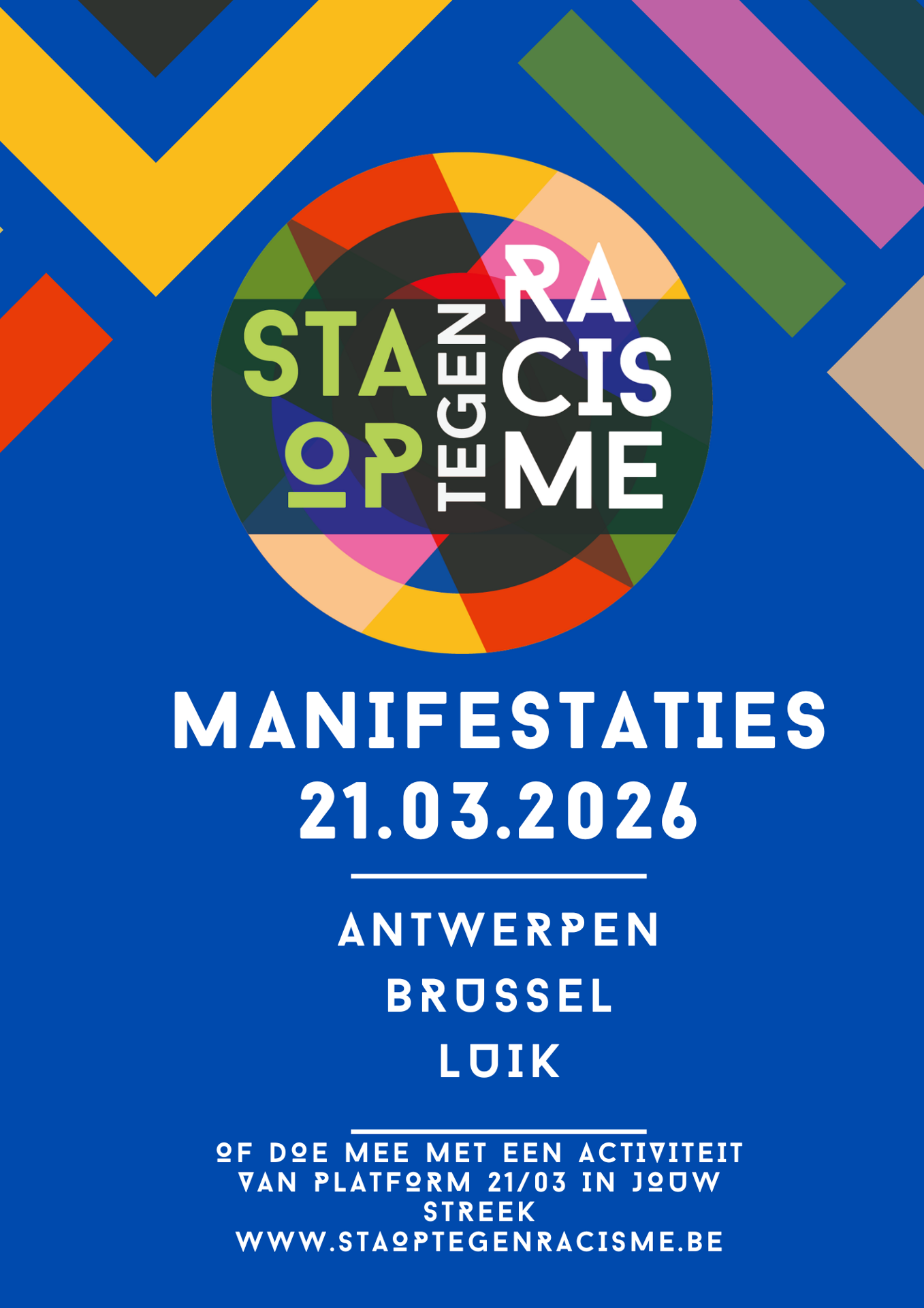 21 maart Internationale Dag tegen Discriminatie